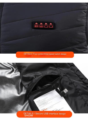 21 Area Men's Heated Gilet - Sidiou Group