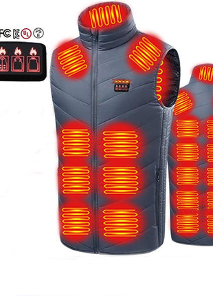 21 Area Men's Heated Gilet - Sidiou Group