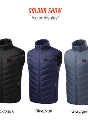 21 Area Men's Heated Gilet - Sidiou Group
