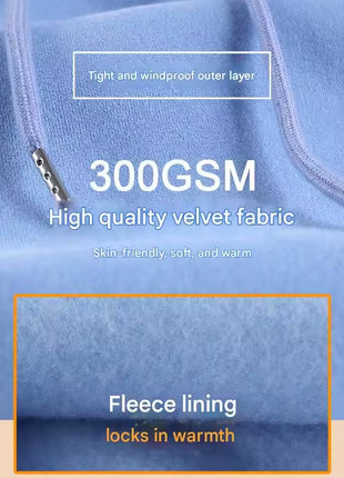 300gsm fleece hoodie
