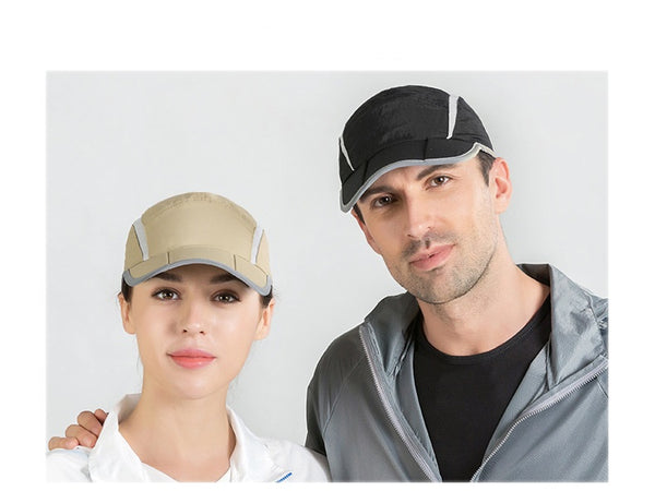 Wholesale Cheap Summer Quick-Drying Baseball Cap Breathable Sunscreen Cap For Men's Fishing Camping Outdoor Folding Golf UV Protection Hat