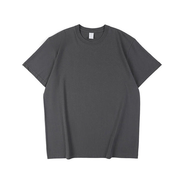 Wholesale In Bulk High Quality Blank Plain Men's T-shirts Custom Printing Tshirt Ladies 100% Combed Cotton T Shirt