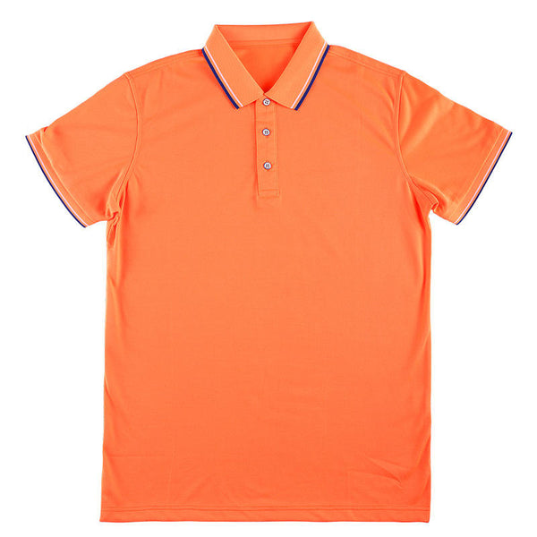 Wholesale 100% Cotton Embroidery Logo Polo Shirts Plain Golf Polo T-shirts Men Tops Fashionable T-shirt Custom Polo Shirt