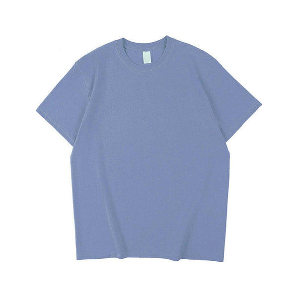 Wholesale In Bulk High Quality Blank Plain Men's T-shirts Custom Printing Tshirt Ladies 100% Combed Cotton T Shirt