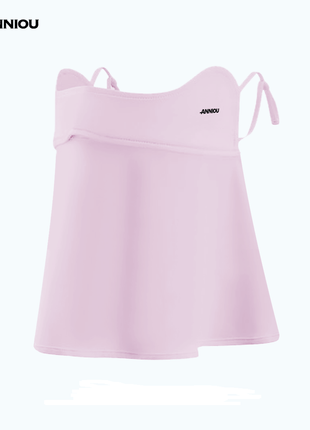 Pink Anniou UPF 50+ Anti UV Dust Face Cover