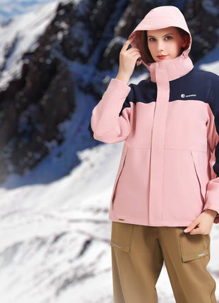 ANNIOU 3 - in - 1 Women's Custom Outdoor Jacket - Sidiou Group