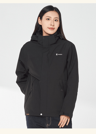 ANNIOU 3 - in - 1 Women's Custom Outdoor Jacket - Sidiou Group