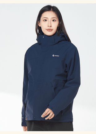 ANNIOU 3 - in - 1 Women's Custom Outdoor Jacket - Sidiou Group