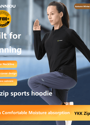 Anniou UV Sun Protection Half Zip Up Sweatshirt - Sidiou Group