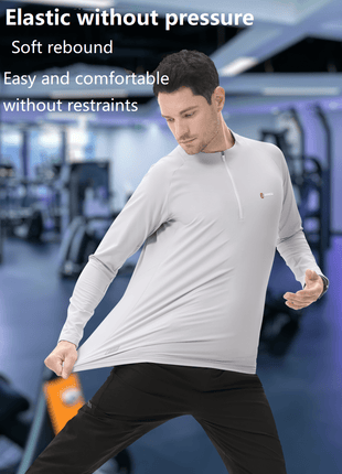 Anniou UV Sun Protection Half Zip Up Sweatshirt - Sidiou Group