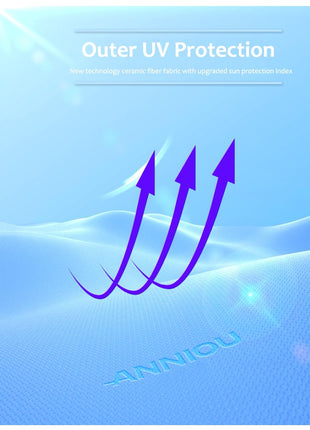 Anniou Women's Breathable Uv Protection Slik Arm Sleeves - Sidiou Group