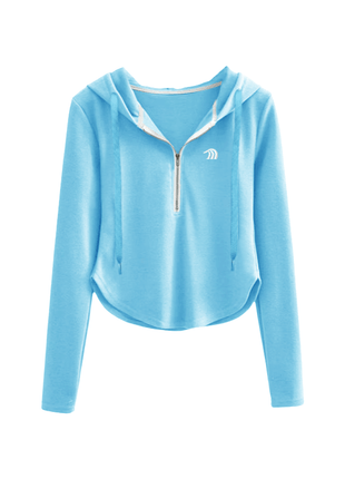 Anniou Women's Half Zip Up Hoodie - Sidiou Group
