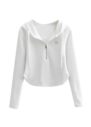 Anniou Women's Half Zip Up Hoodie - Sidiou Group