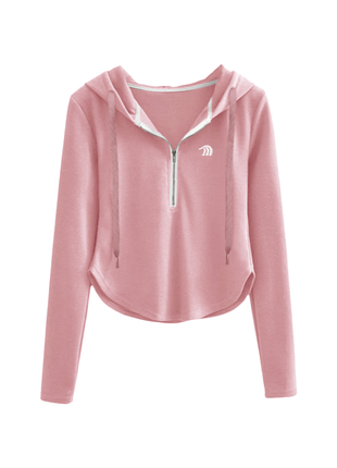 Anniou Women's Half Zip Up Hoodie - Sidiou Group