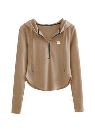 Anniou Women's Half Zip Up Hoodie - Sidiou Group