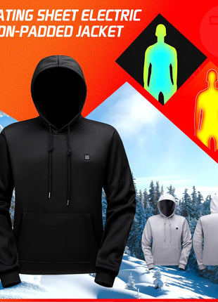 Heated Hooded Pullover - Sidiou Group