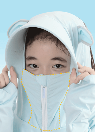 Kids' Batwing Sun Protection Jacket - Sidiou Group
