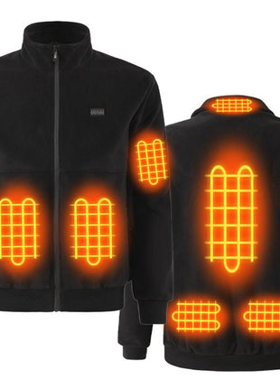 Men and Women's Polar Fleece Heated Jacket - Sidiou Group
