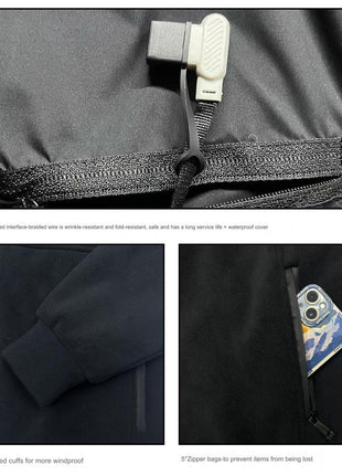 Men and Women's Polar Fleece Heated Jacket - Sidiou Group