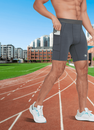 Men's Compression Running Shorts - Sidiou Group