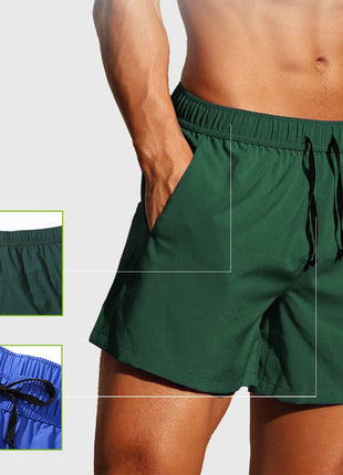Men's Double - layer Quick - drying Sports Shorts - Sidiou Group