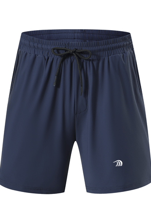 Men's Ice Silk Colorblock Sports Shorts - Sidiou Group