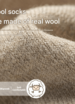 Men's Seamless Thick Wool Socks - Sidiou Group