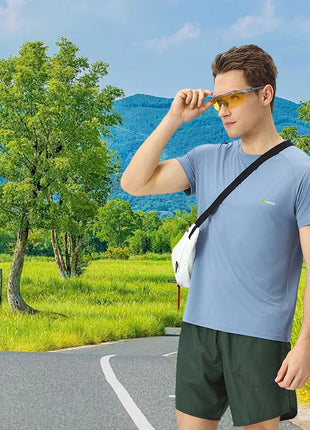 Men's Sun Protection Short - sleeved T-shirt - Sidiou Group