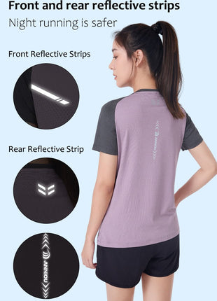 Raw Yarn UV Protection Running T-Shirt - Sidiou Group