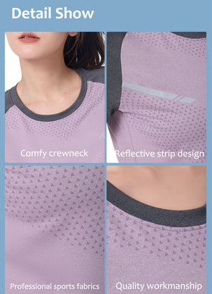Raw Yarn UV Protection Running T-Shirt - Sidiou Group