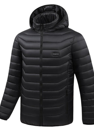 Unisex 25 Area Hooded Heated Lightweight Coat - Sidiou Group