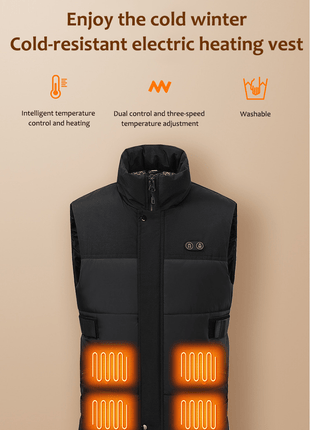 Unisex 8 Area Smart Heated Gilet - Sidiou Group