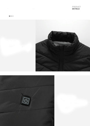 Unisex Classic 2 Area Heated Vest - Sidiou Group