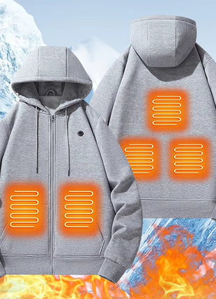 Unisex Heated Hoodie - Sidiou Group