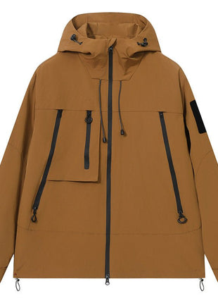 Unisex Hooded Waterproof Jacket - Sidiou Group