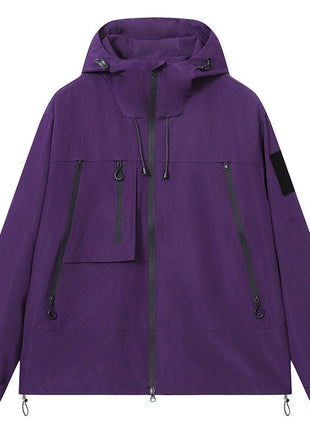 Unisex Hooded Waterproof Jacket - Sidiou Group