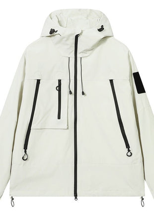Unisex Hooded Waterproof Jacket - Sidiou Group