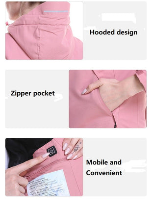 Unisex Outdoor Heated Trekking Jacket - Sidiou Group