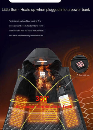 Unisex Outdoor Heated Trekking Jacket - Sidiou Group