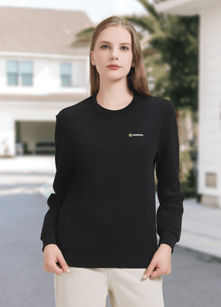 Women's Crew Neck Pullover Sweatshirt - Sidiou Group