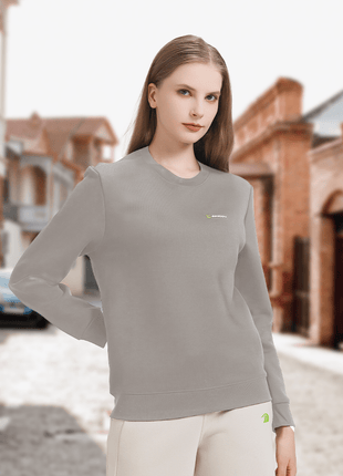 Women's Crew Neck Pullover Sweatshirt - Sidiou Group