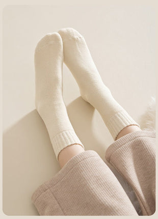 Women's Mid Calf Fleece Socks - Sidiou Group