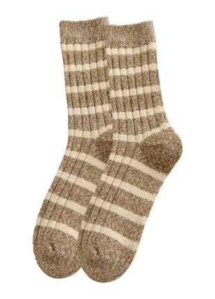 Women's Striped Wool Socks - Sidiou Group