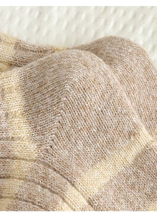 Women's Striped Wool Socks - Sidiou Group