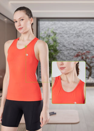 Women's Tight Sleeveless Yoga Vest - Sidiou Group