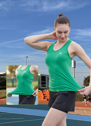 Women's Tight Sleeveless Yoga Vest - Sidiou Group