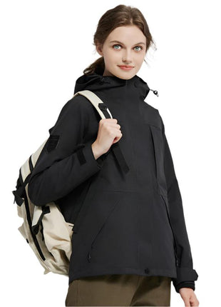 Women's Waterproof 3 - in - 1 Ski Jacket - Sidiou Group