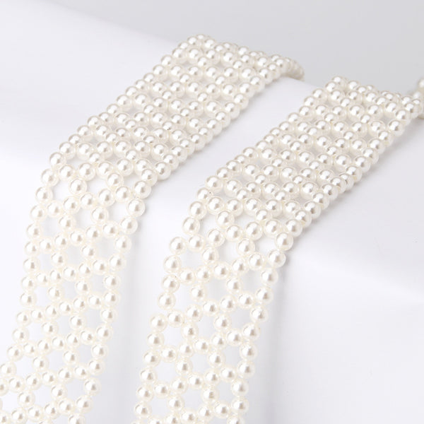 Sidiou Group Wholesale Custom Ladies Simple Pearl Metal Buckle Belt Fashion Women's Dress Belts