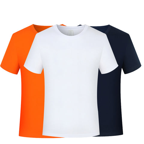 Sidiou Group Anniou Customize Printed Logo Promotional Men Cotton Breathable Short Sleeve White  Custom T-shirt
