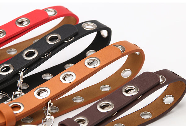 Sidiou Group Anniou Cheap Price Ladies Belt PU Leather Fashion High Quality Women's Cool Belt Hollow All-match Belt